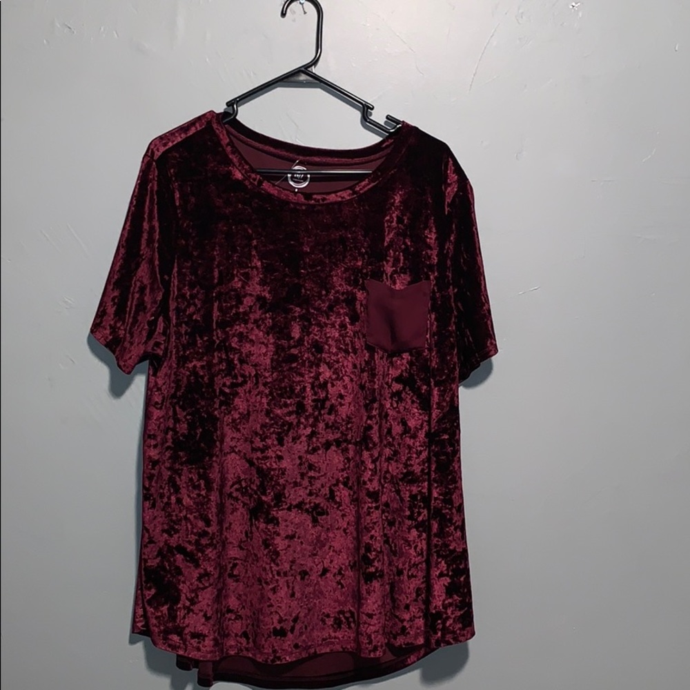 Velvet t-shirt